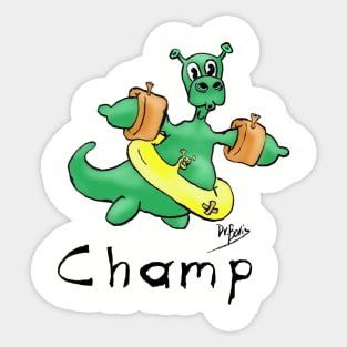 Champ Sticker